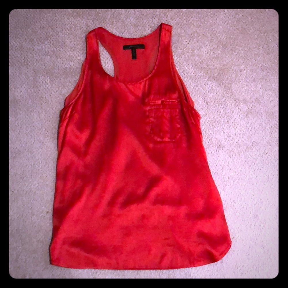 BCBG silk top